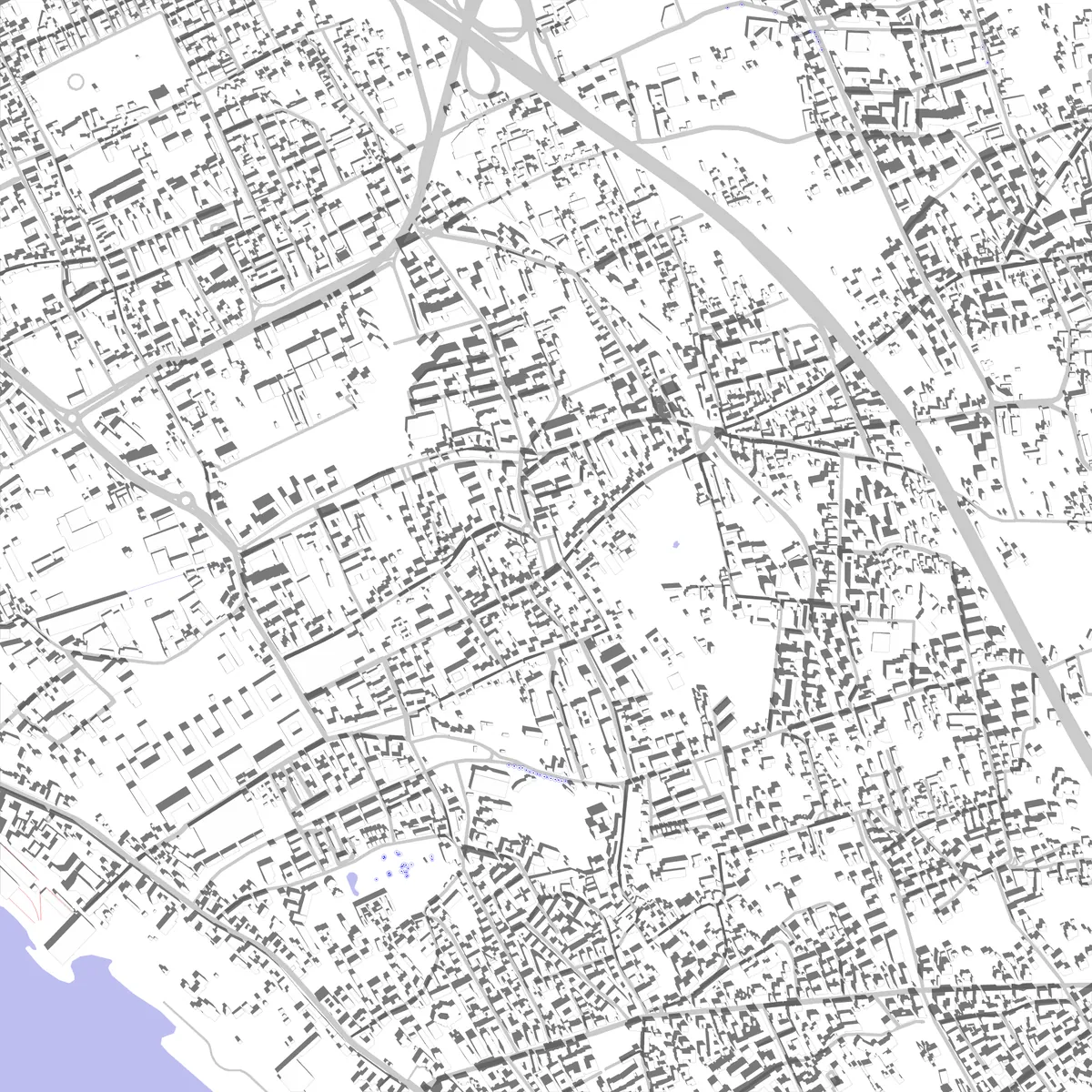 San Giorgio a Cremano site plan (2.5 km)