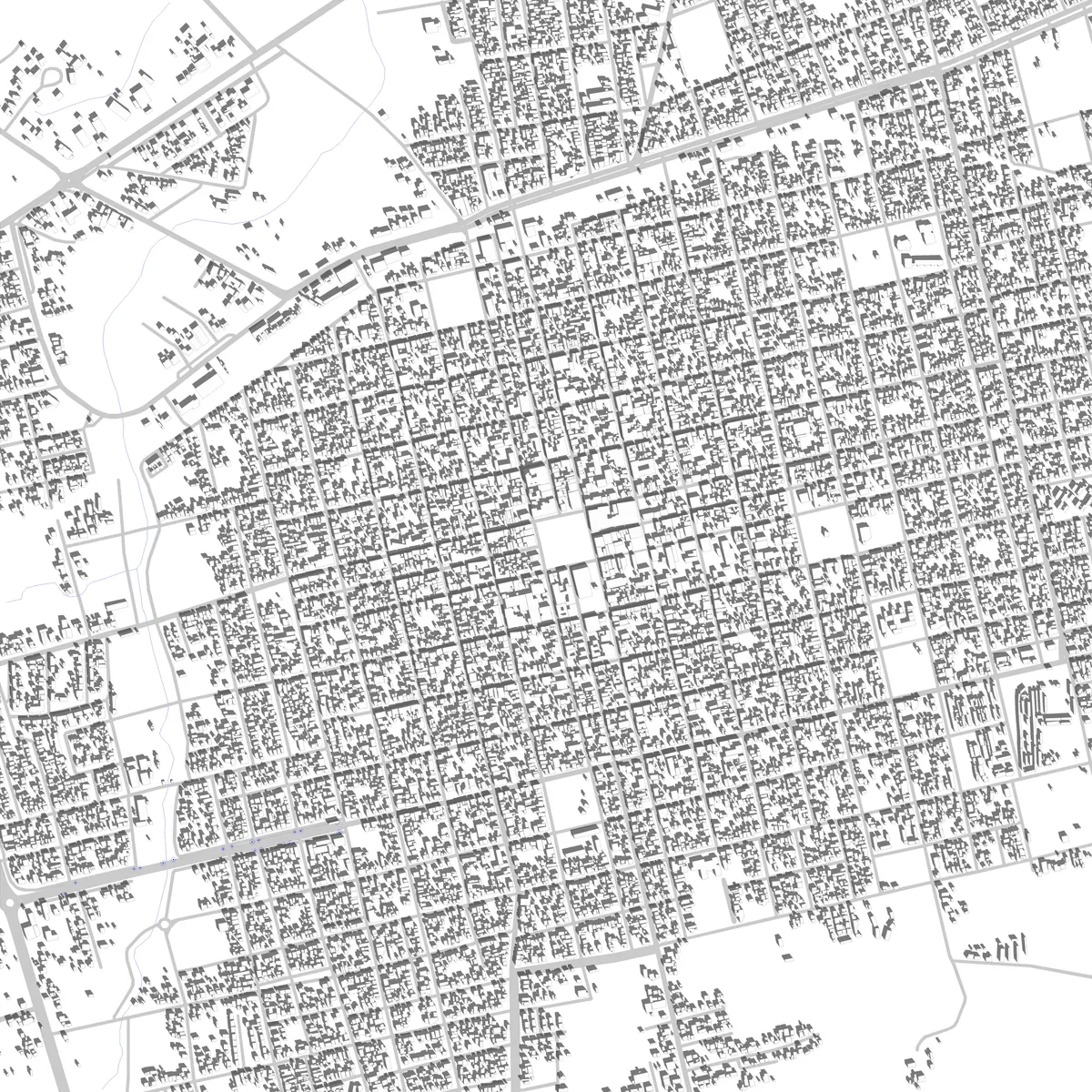 San José de Mayo site plan (2.5 km)