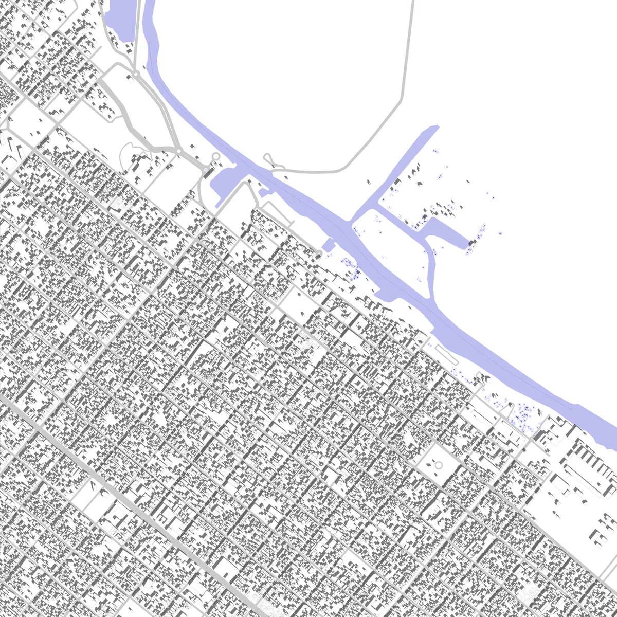 San Nicolás plano de situación (2.5 km)