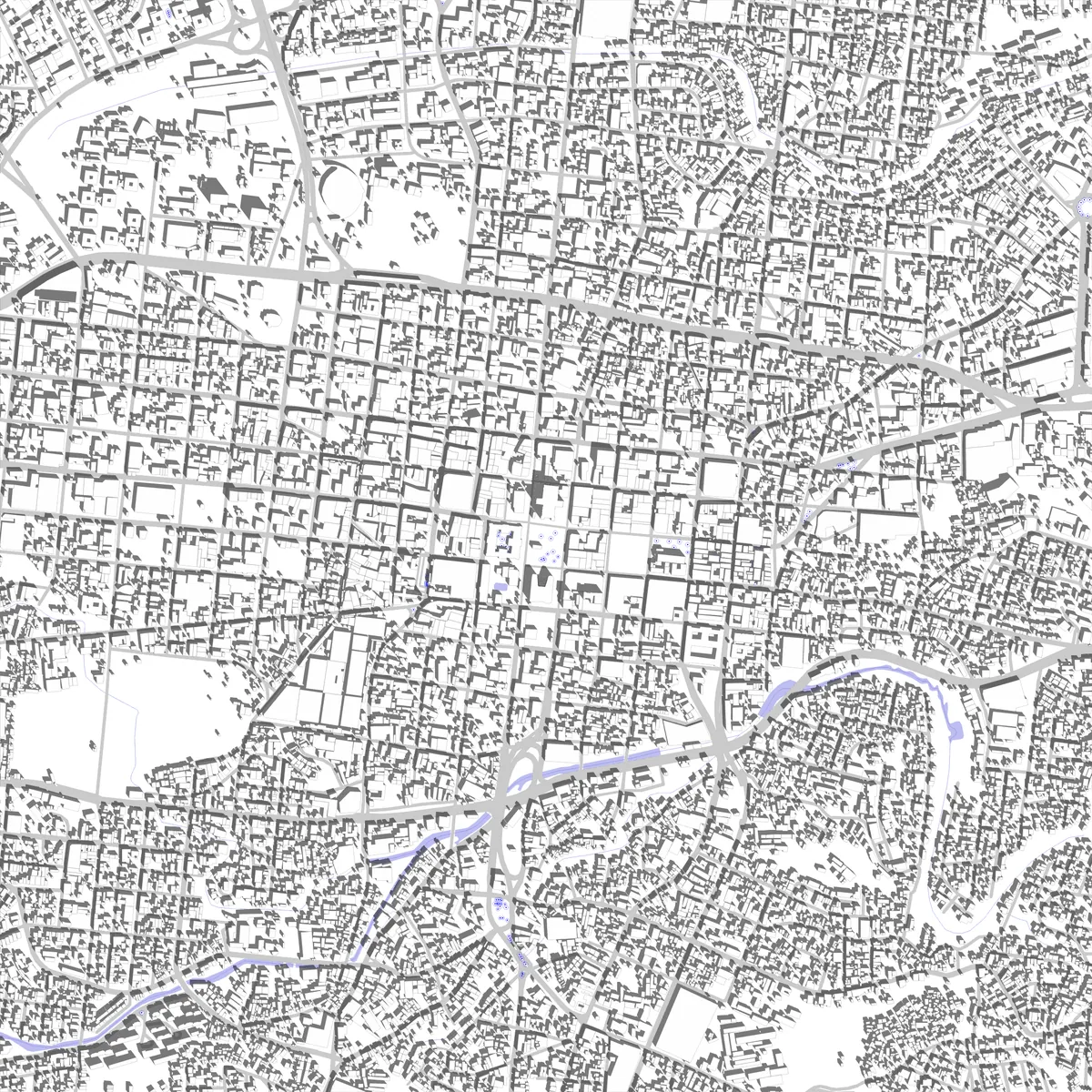 San Salvador site plan (2.5 km)