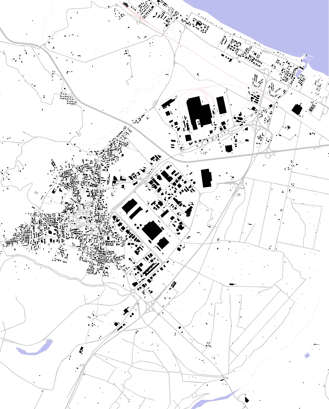 San Salvo figure ground plan