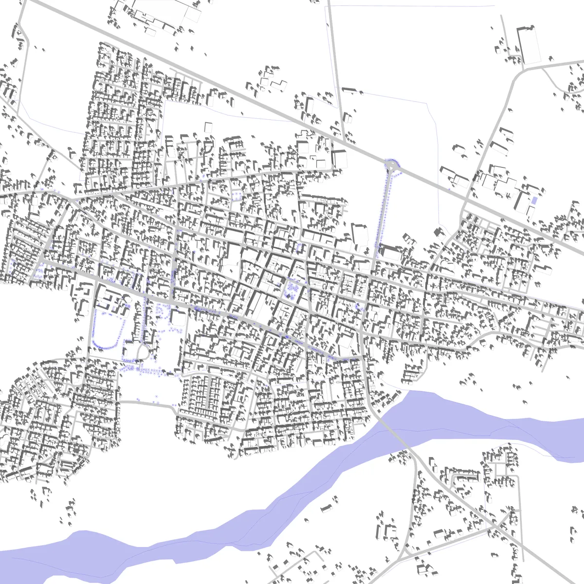 San Vicente plano de situación (2.5 km)