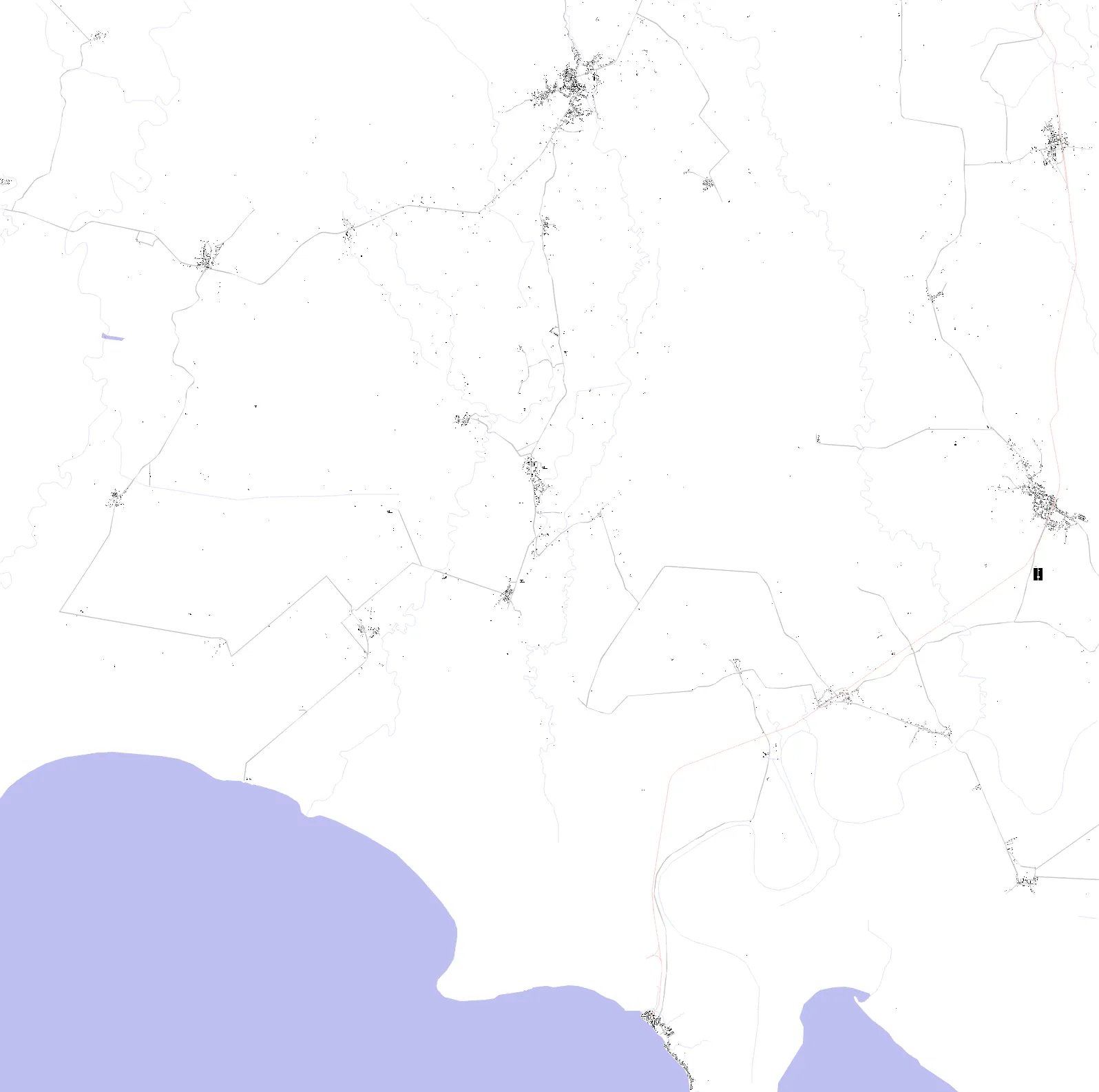 Sancti Spíritus figure ground plan