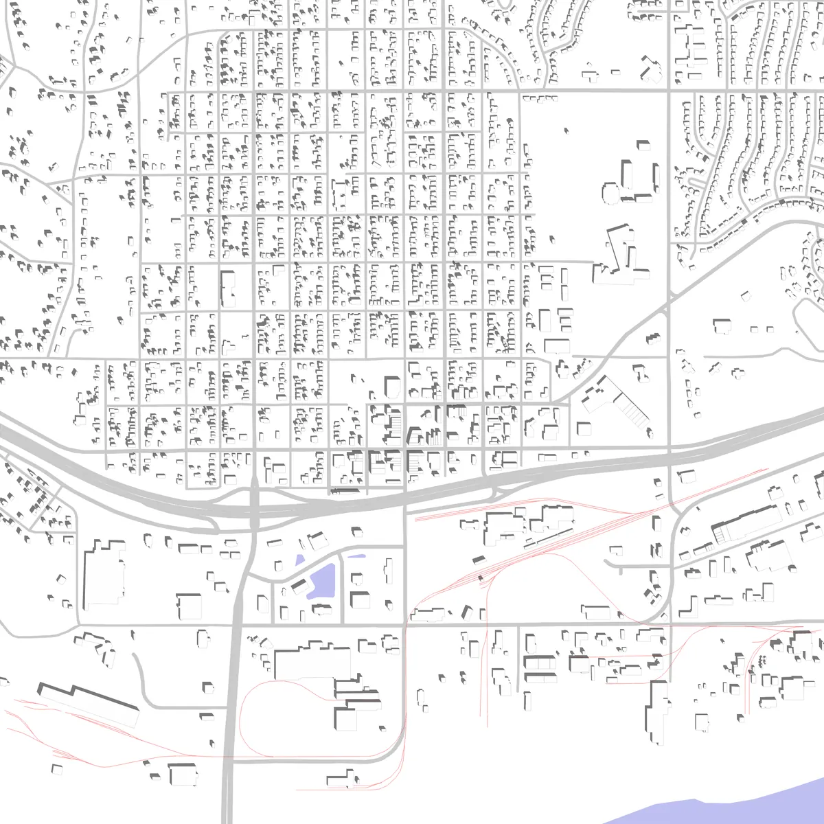 Sand Springs site plan (2.5 km)