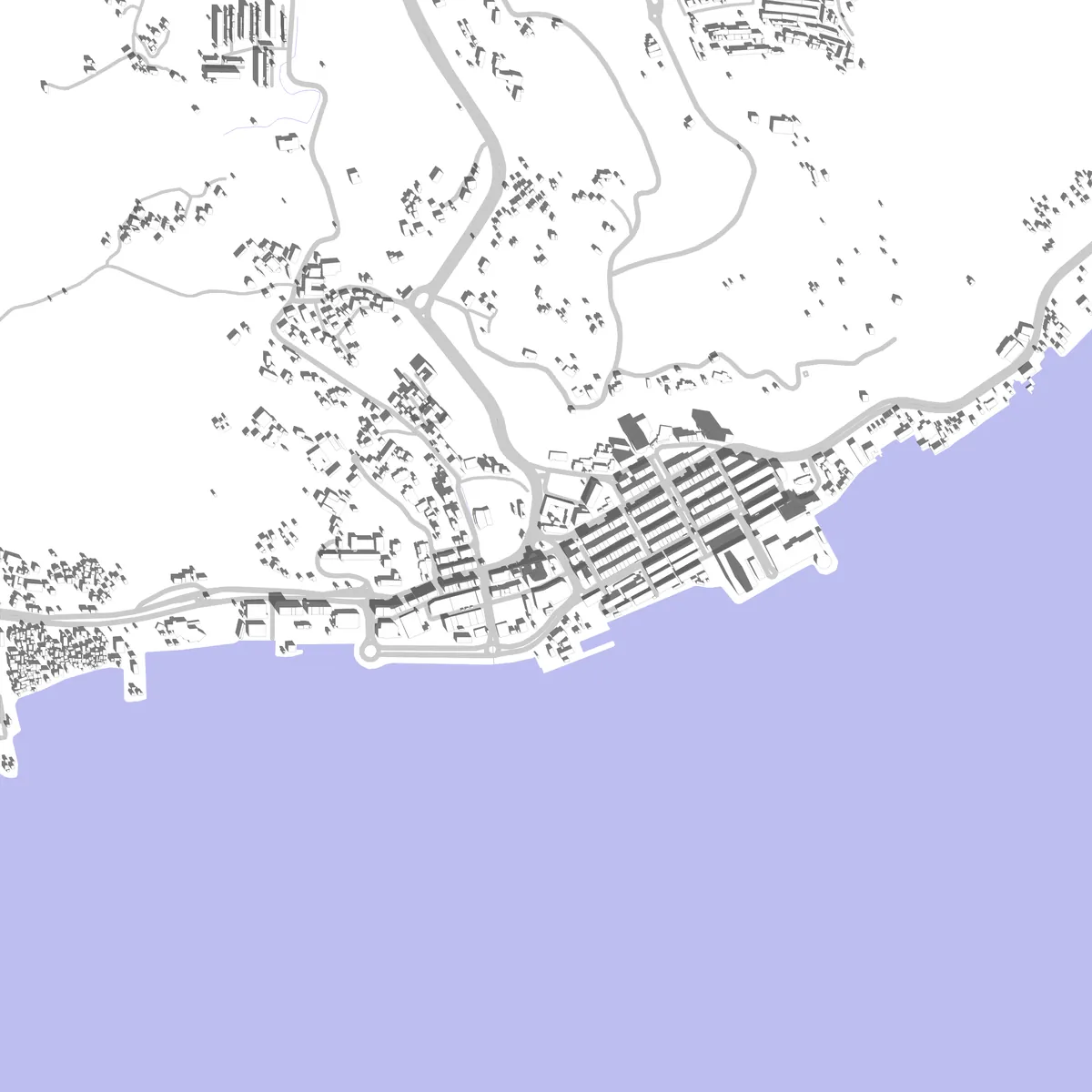 Sandakan site plan (2.5 km)