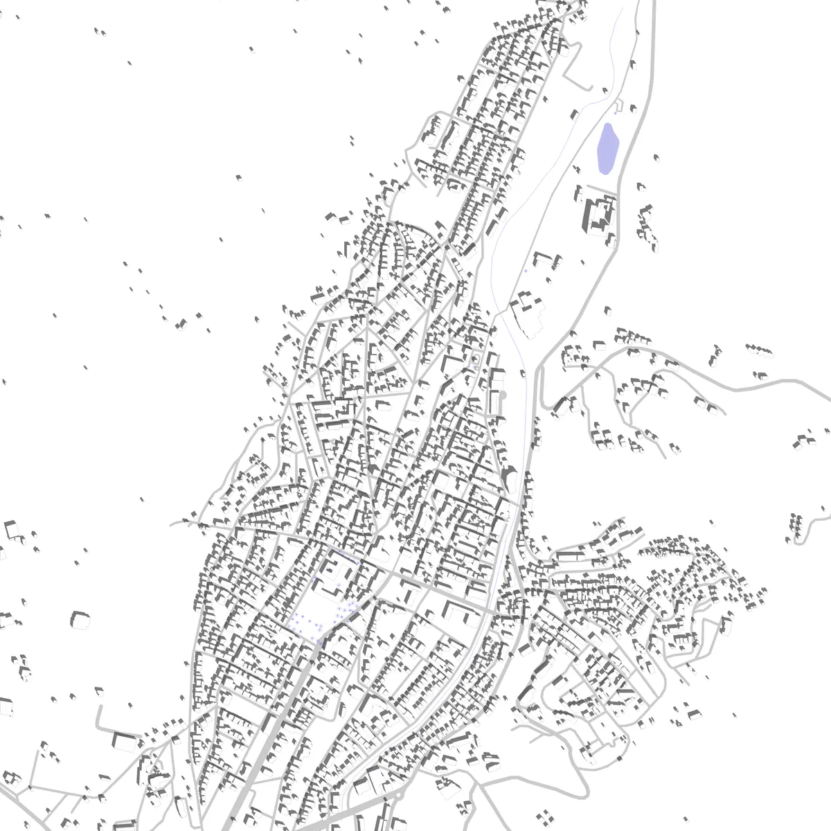 Sandanski site plan (2.5 km)