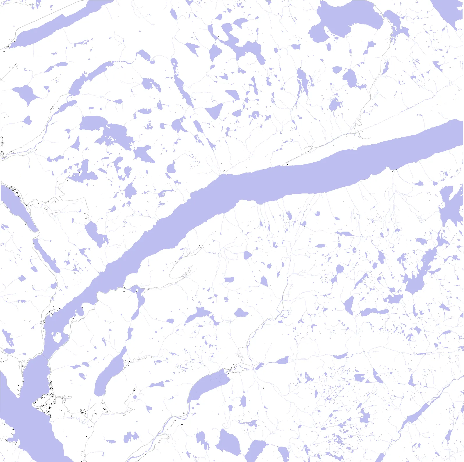 Sandnes figure ground plan