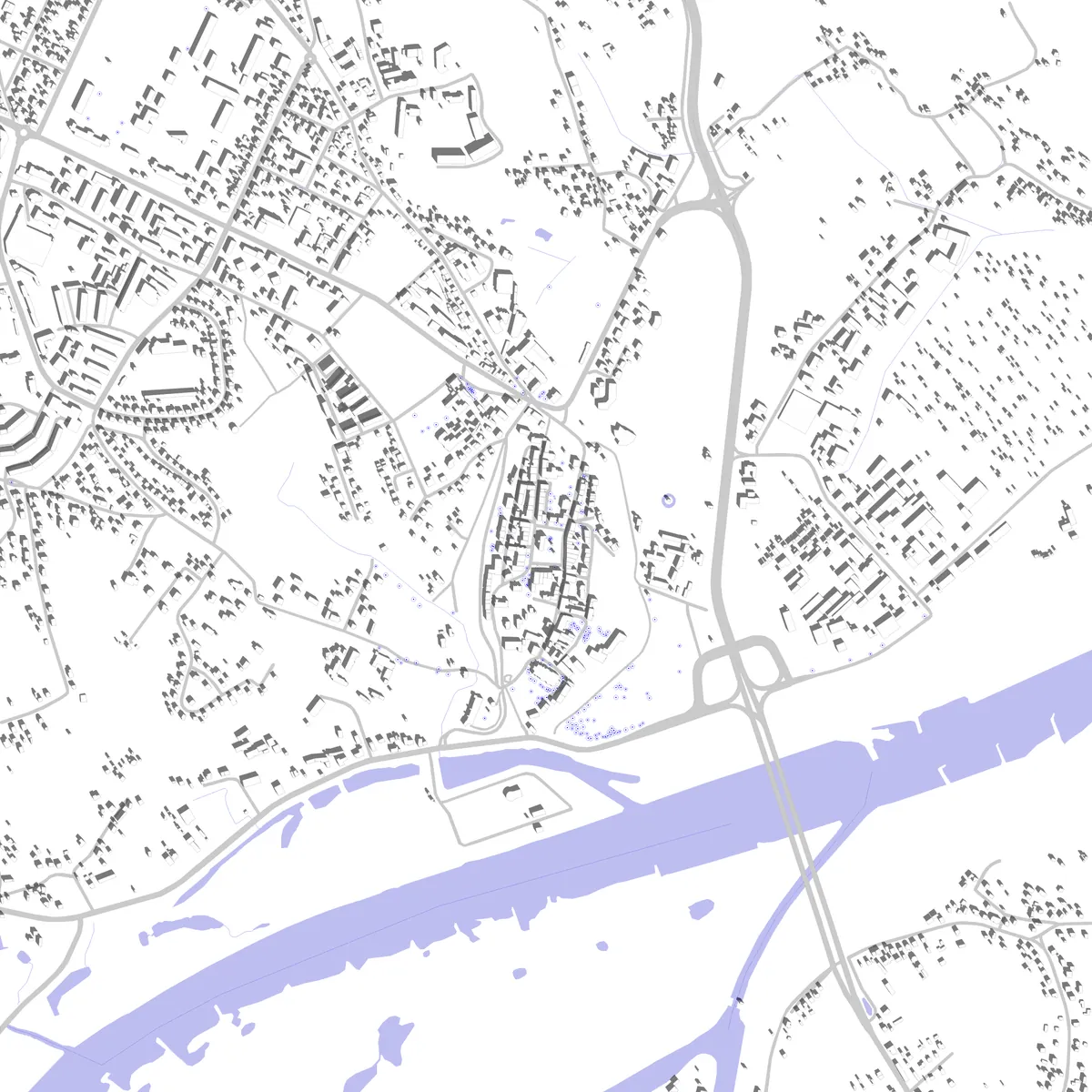 Sandomierz site plan (2.5 km)