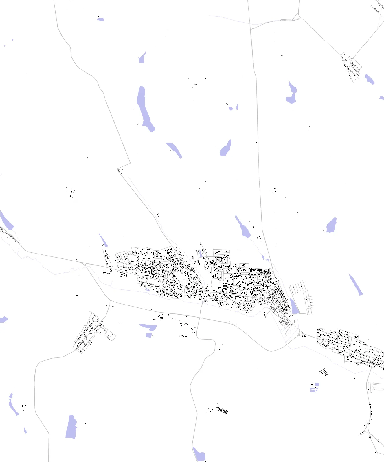 Sîngerei figure ground plan