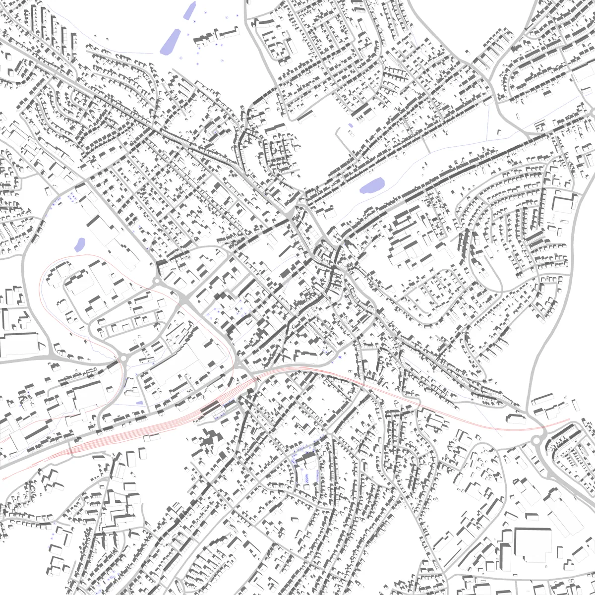 Sankt Ingbert site plan (2.5 km)