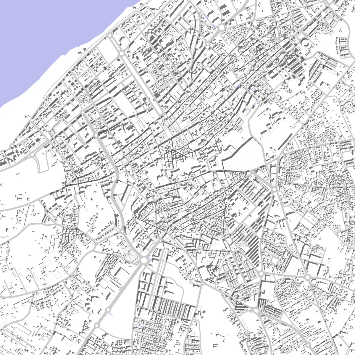 Sanlúcar de Barrameda site plan (2.5 km)