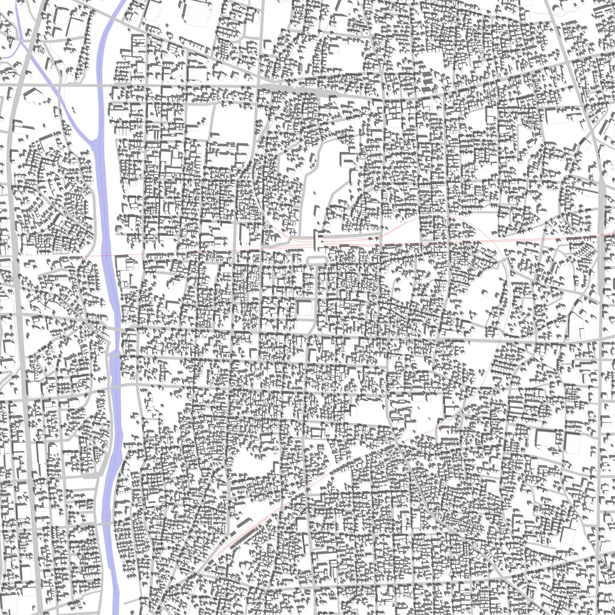 Sano site plan (2.5 km)