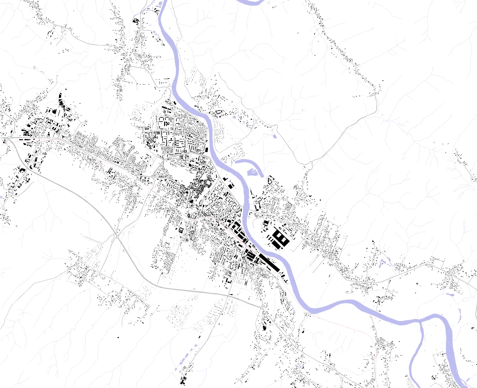 Sanok figure ground plan