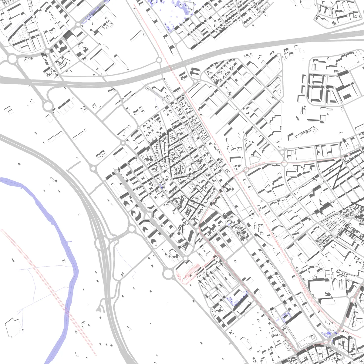 Sant Joan Despí site plan (2.5 km)
