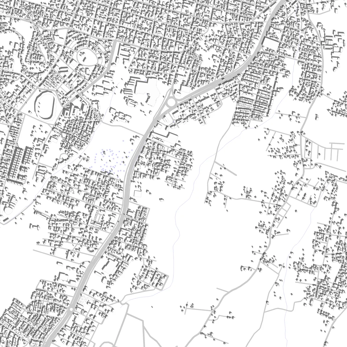 Santa Ana site plan (2.5 km)