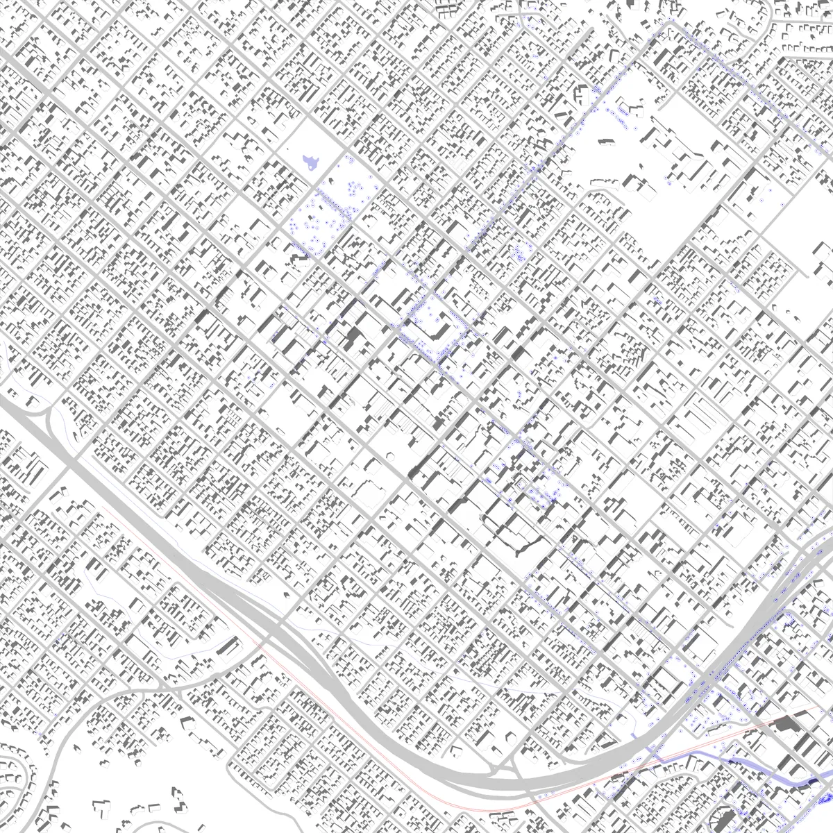 Santa Barbara site plan (2.5 km)