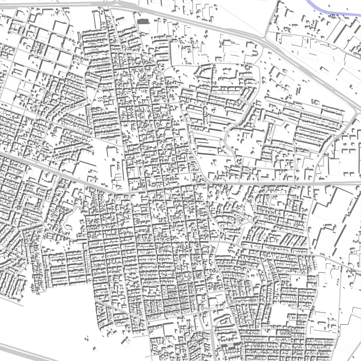 Santa Catarina plano de situación (2.5 km)