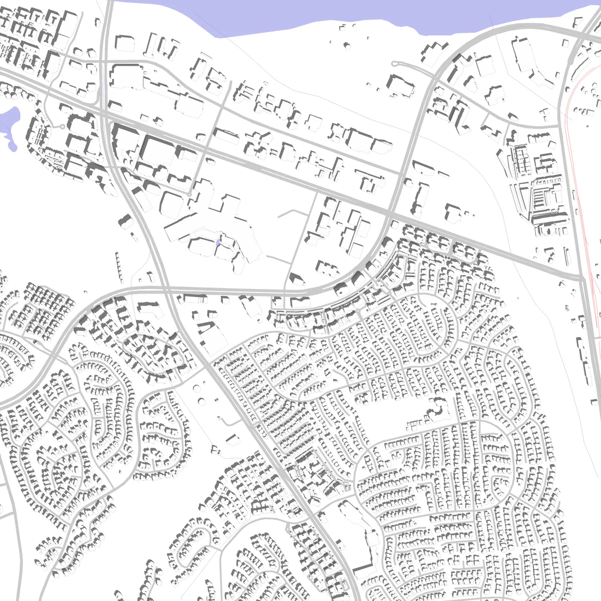 Santa Clarita site plan (2.5 km)