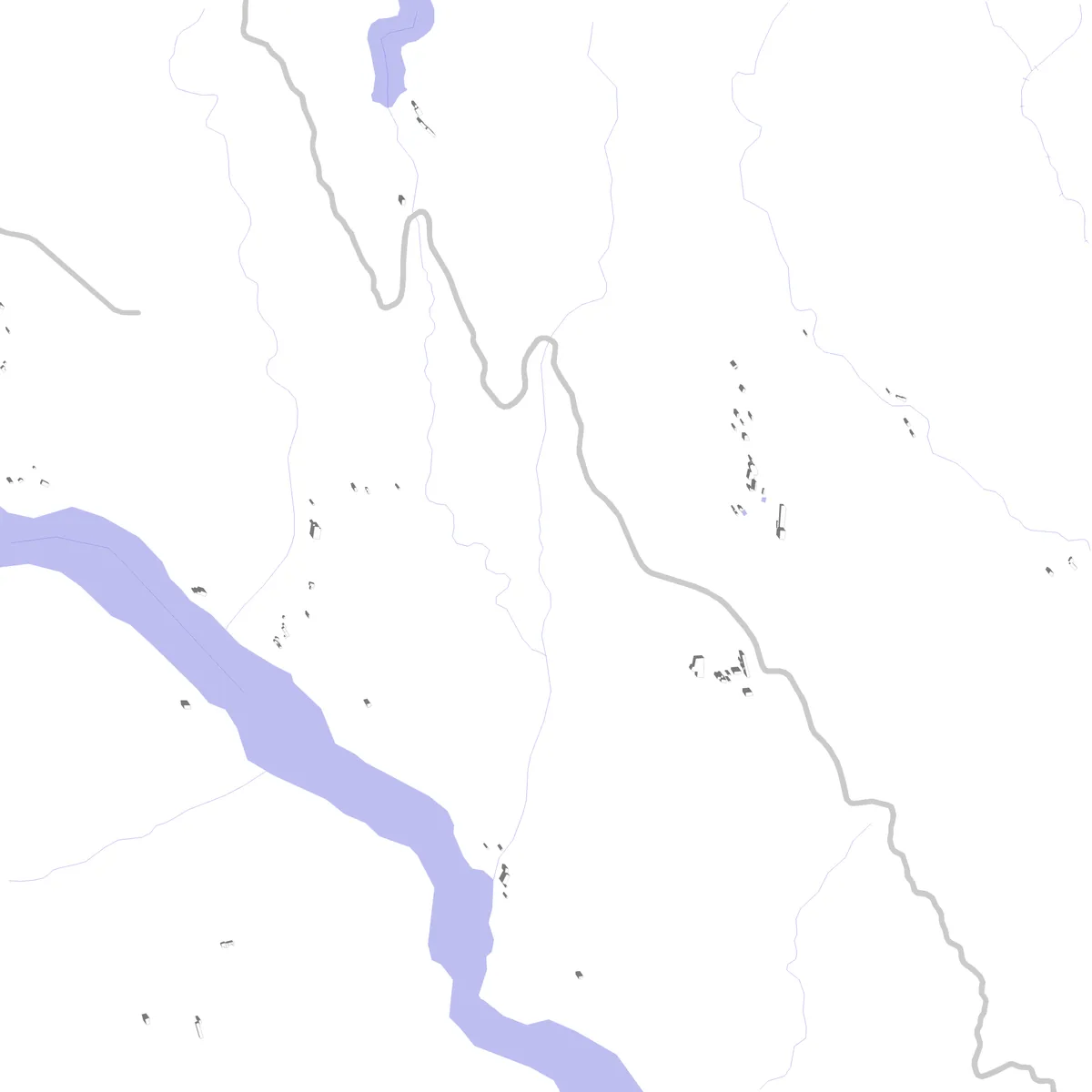 Santa Lucía de Tirajana plano de situación (2.5 km)