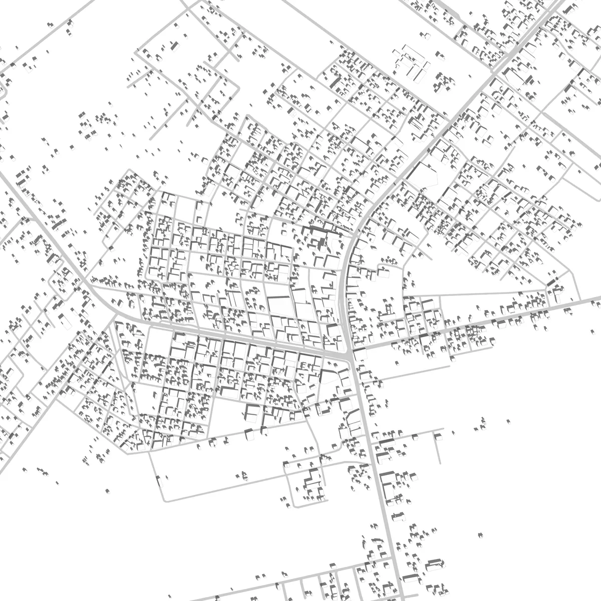 Santa Rosa del Aguaray site plan (2.5 km)