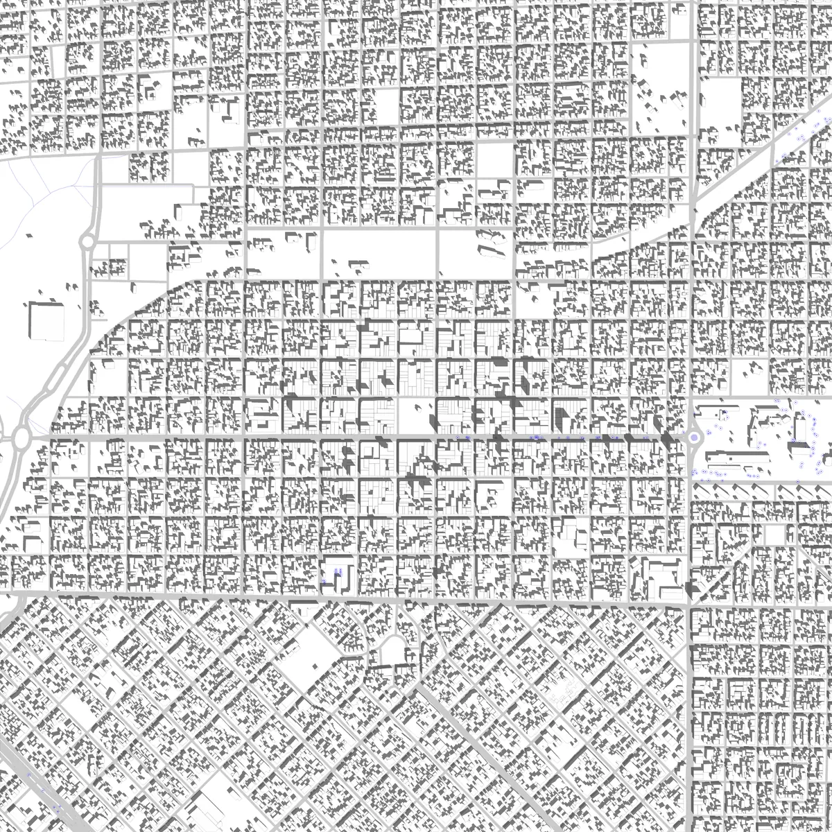 Santa Rosa site plan (2.5 km)