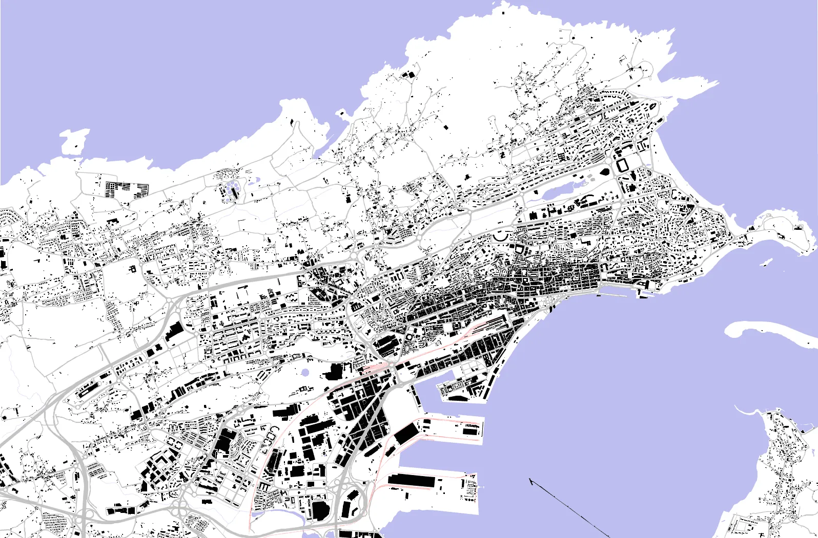 Santander figure ground plan
