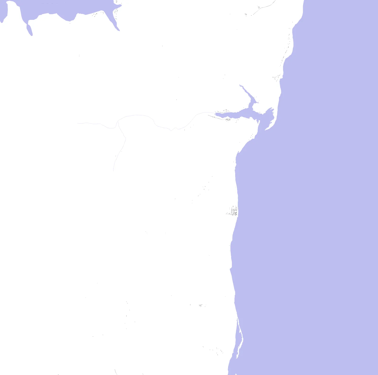 Santarém figure ground plan