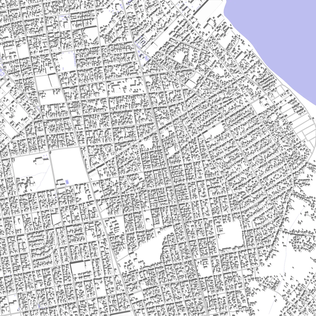 Santarém site plan (2.5 km)