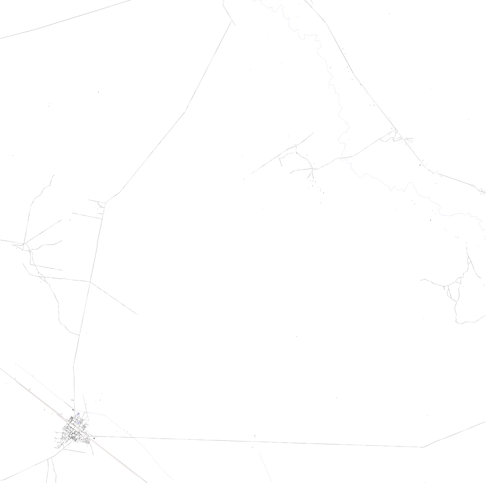 Santiago del Estero figure ground plan