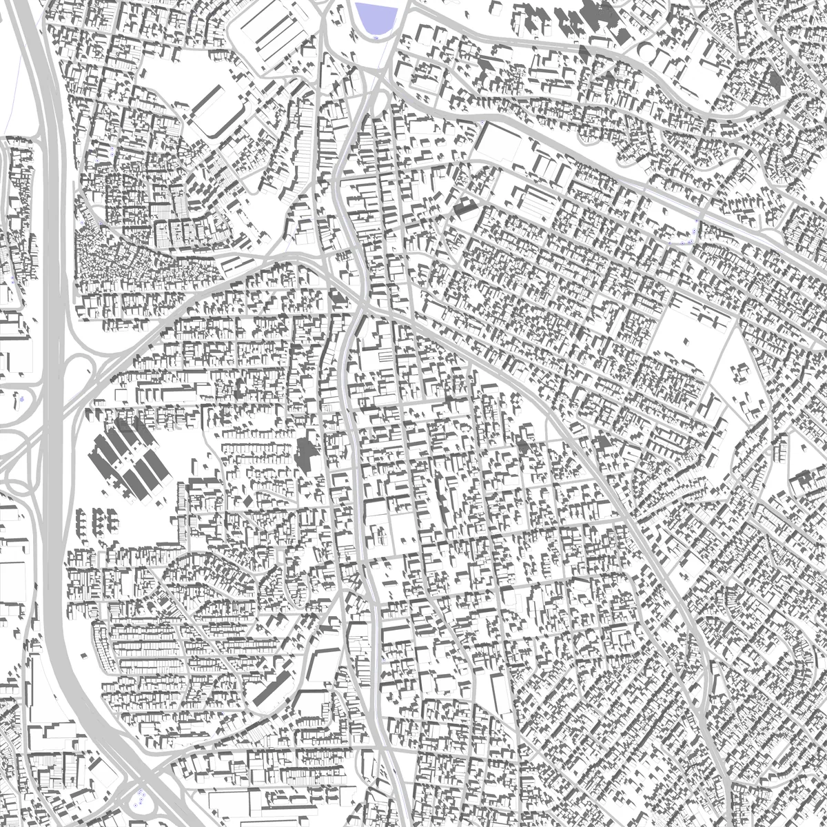 São Bernardo do Campo site plan (2.5 km)