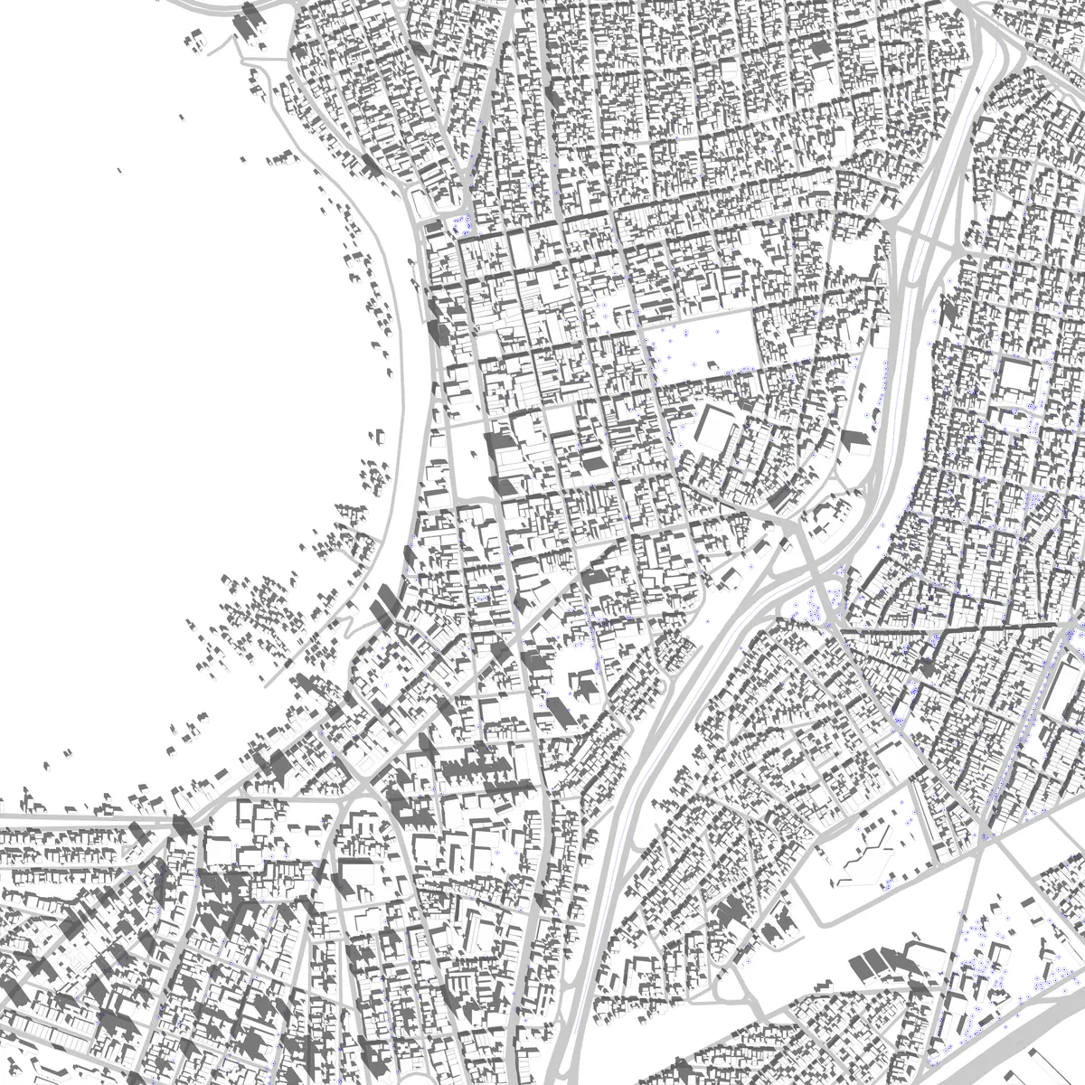 São José dos Campos site plan (2.5 km)