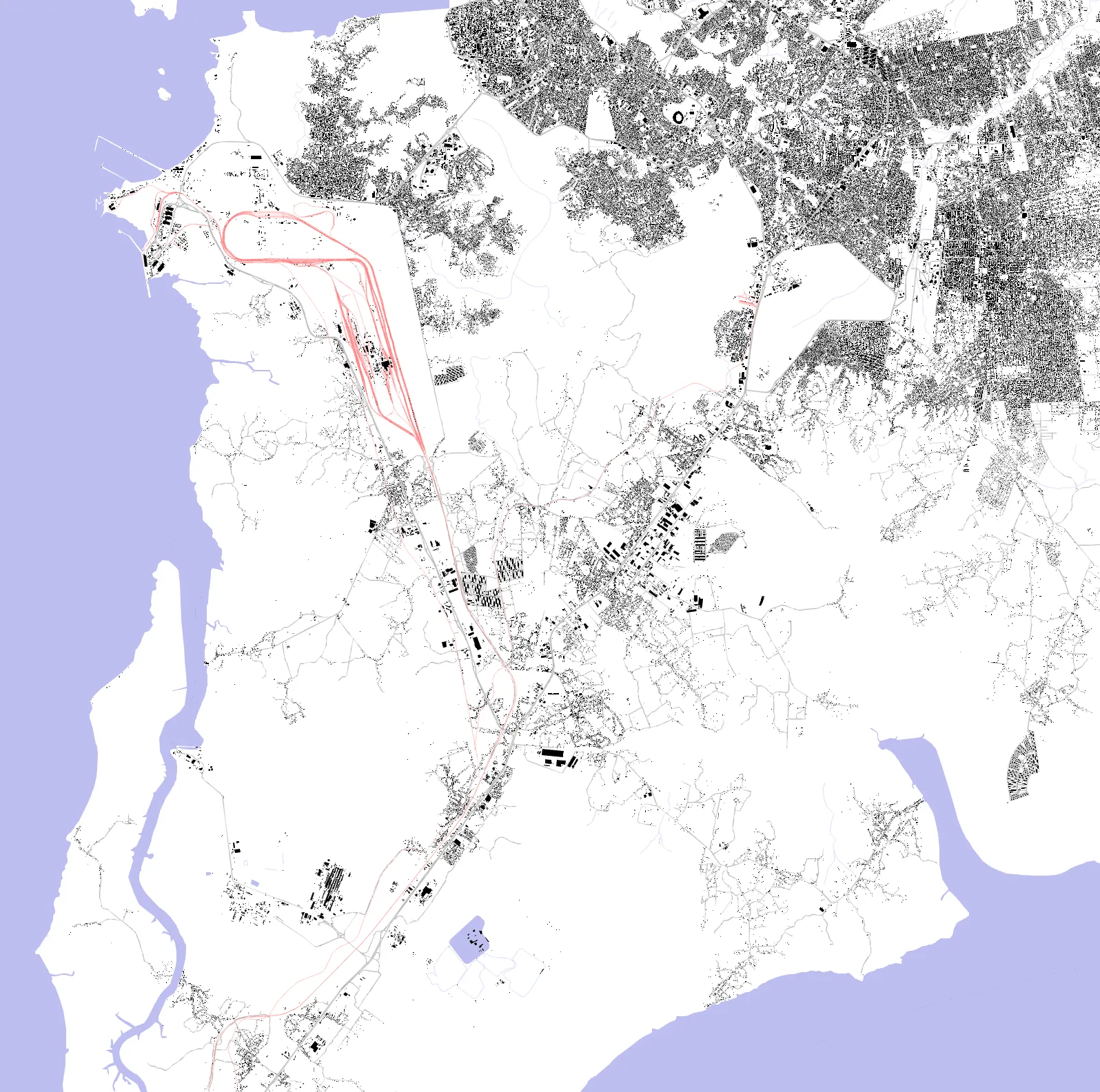 São Luís planta de cheios e vazios