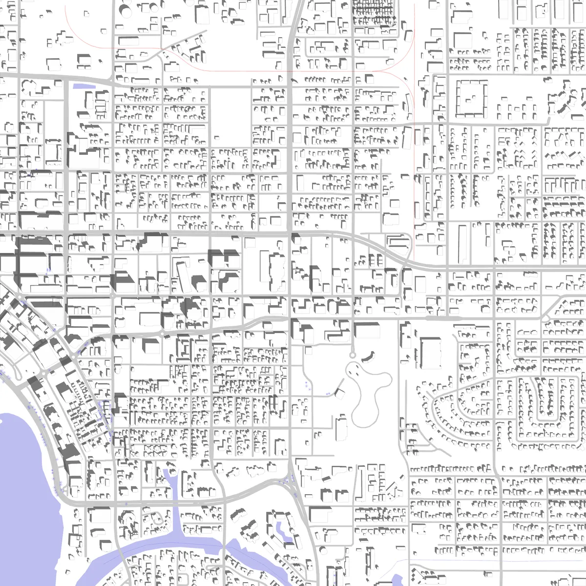 Sarasota site plan (2.5 km)