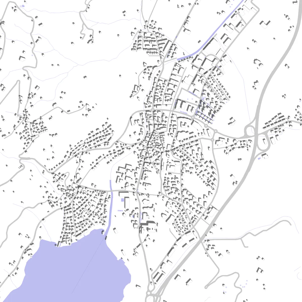 Sarnen Lageplan (2,5 km)