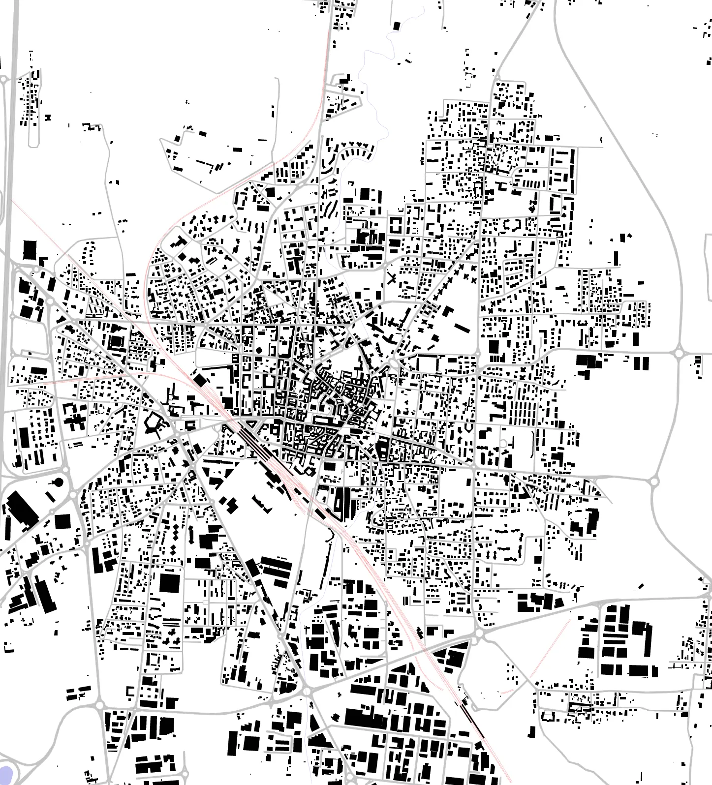 Saronno figure ground plan