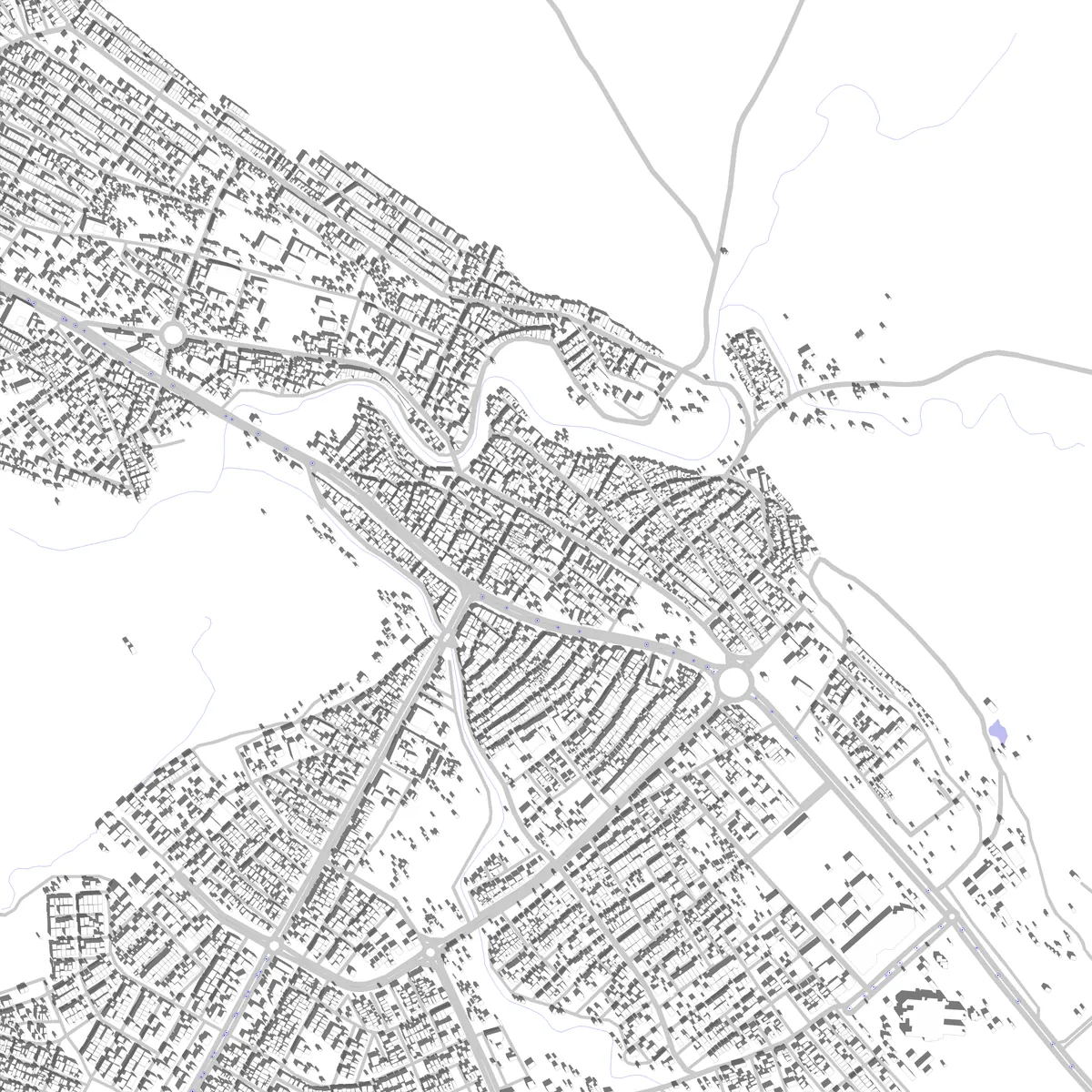 Sarpol-e Zahab site plan (2.5 km)