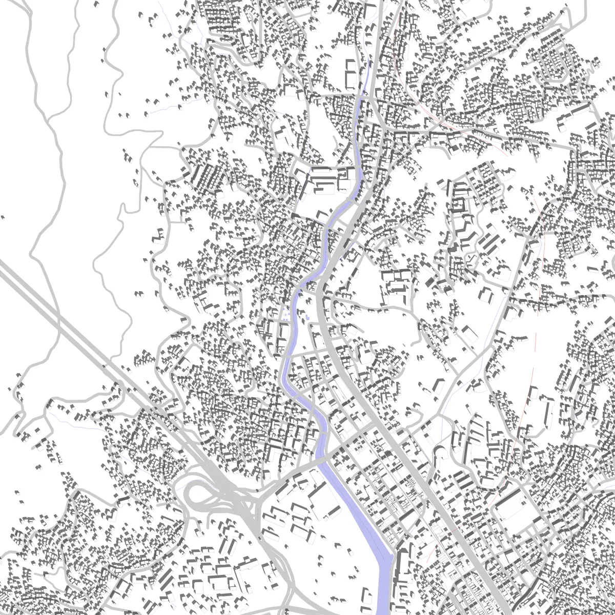 Sasebo site plan (2.5 km)