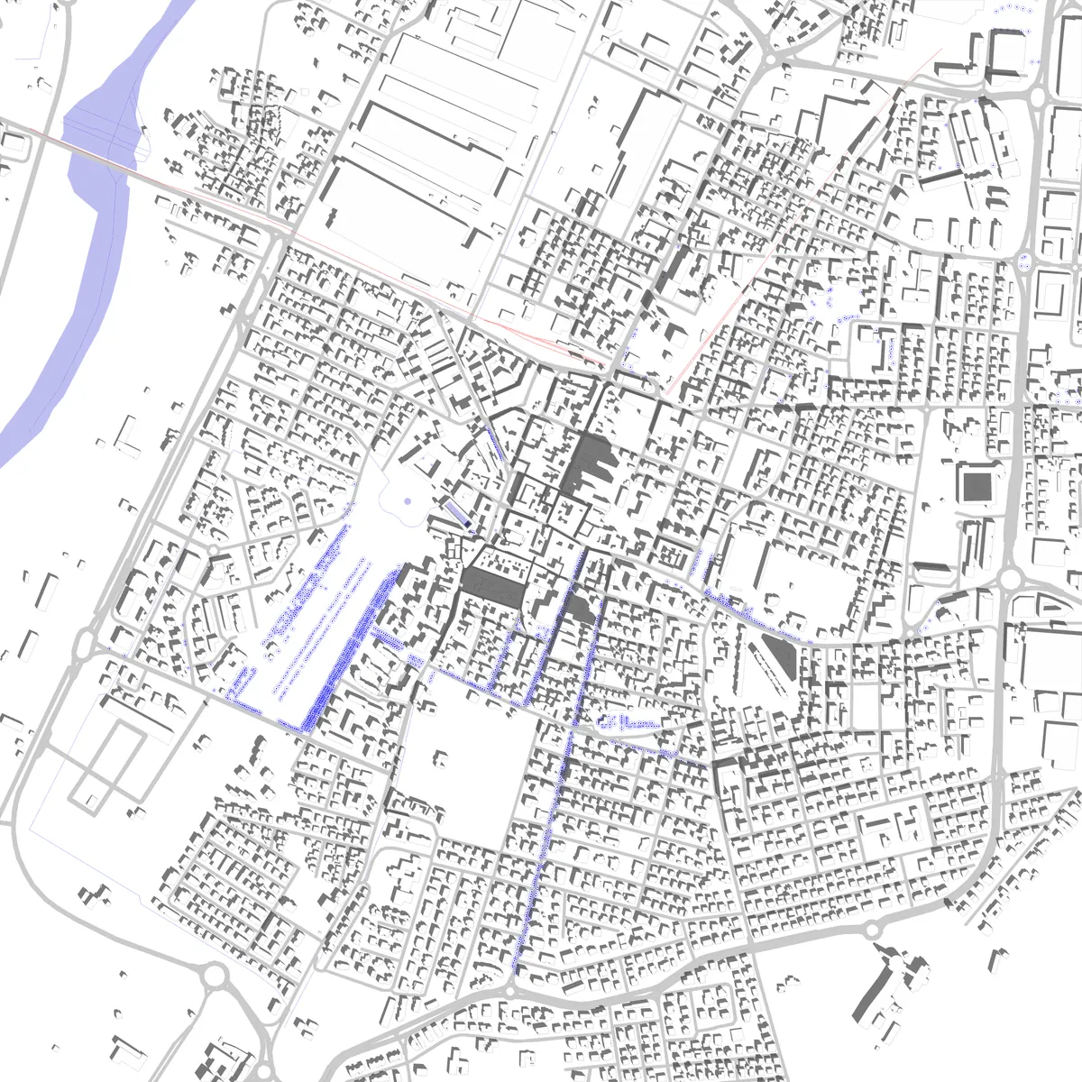 Sassuolo planimetria di sito (2.5 km)