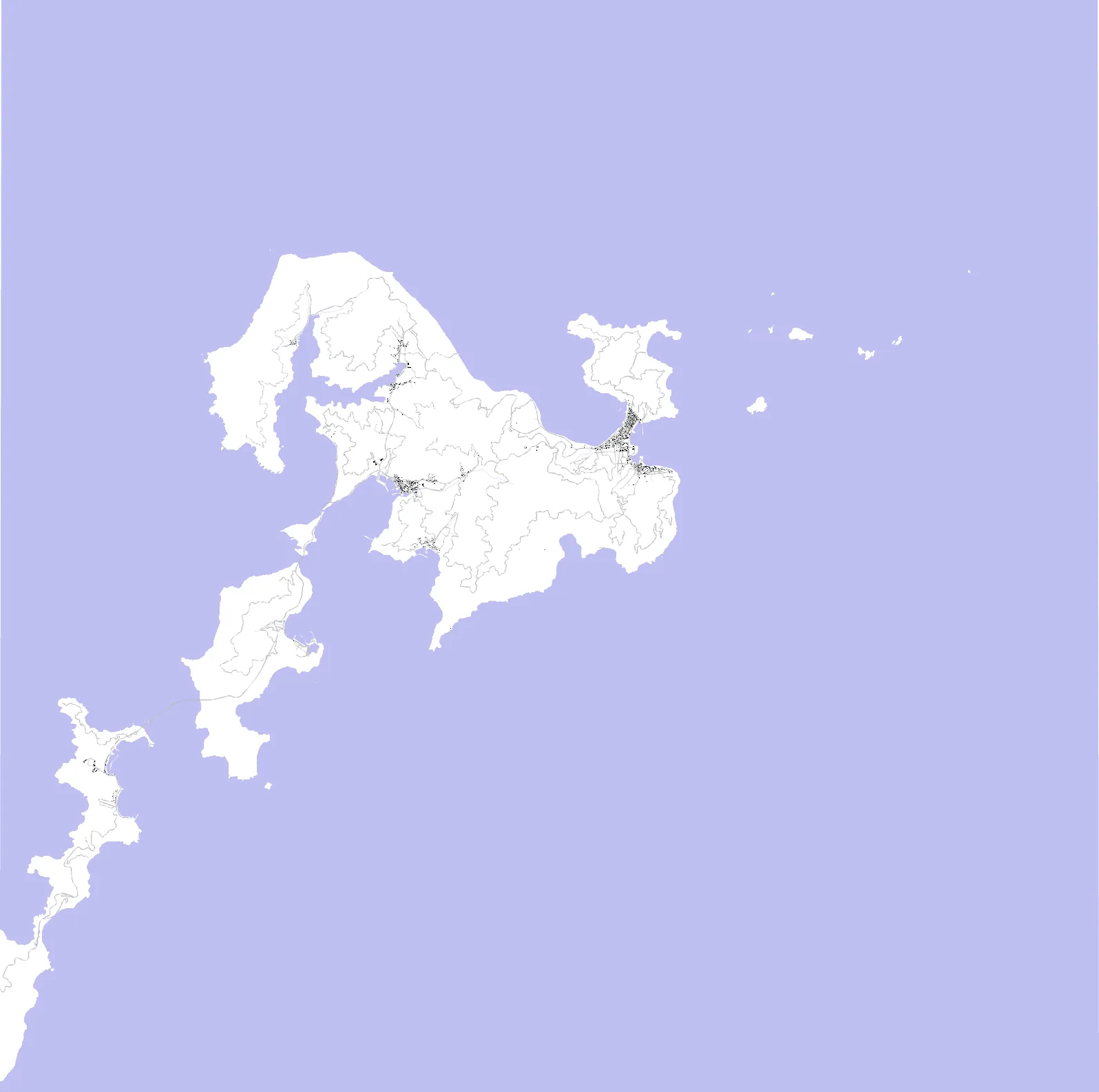 Satsumasendai figure ground plan
