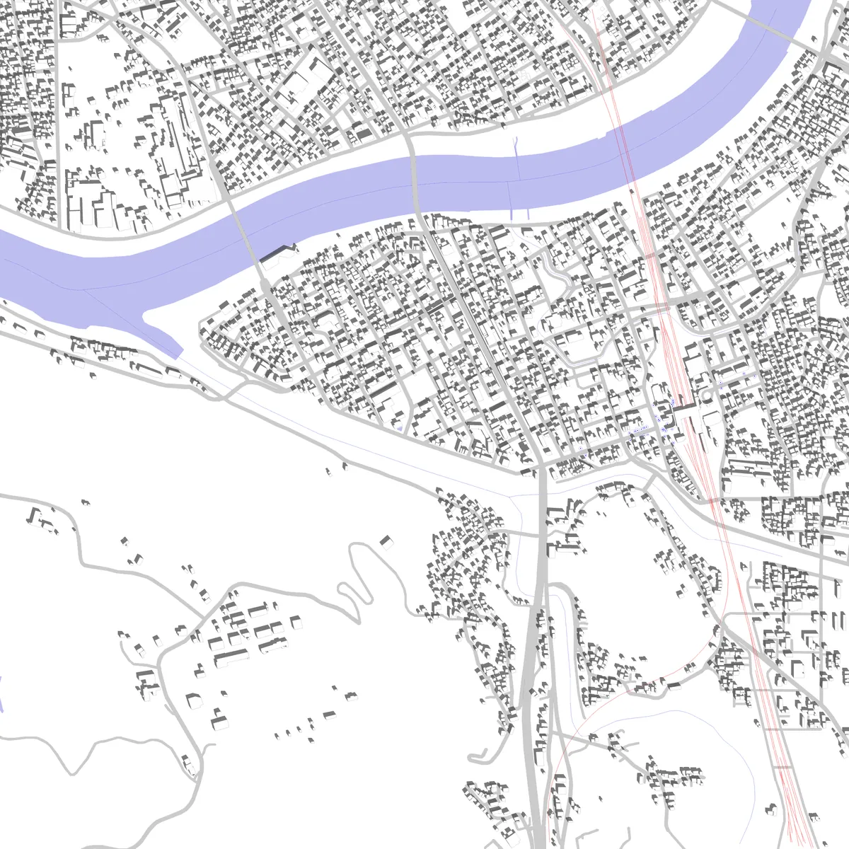 Satsumasendai site plan (2.5 km)