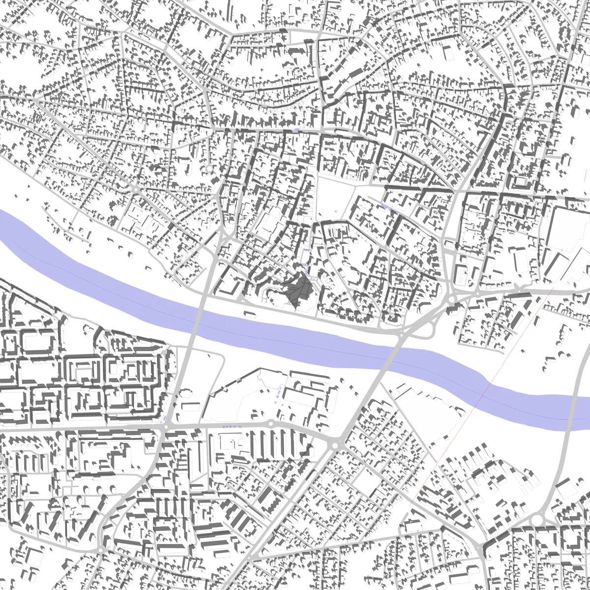 Satu Mare site plan (2,5 km)