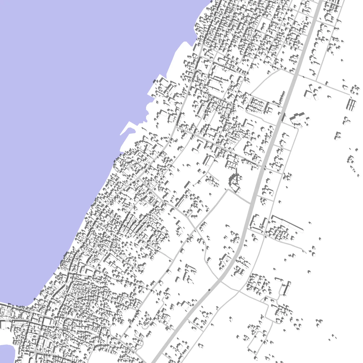 Saumlaki site plan (2.5 km)
