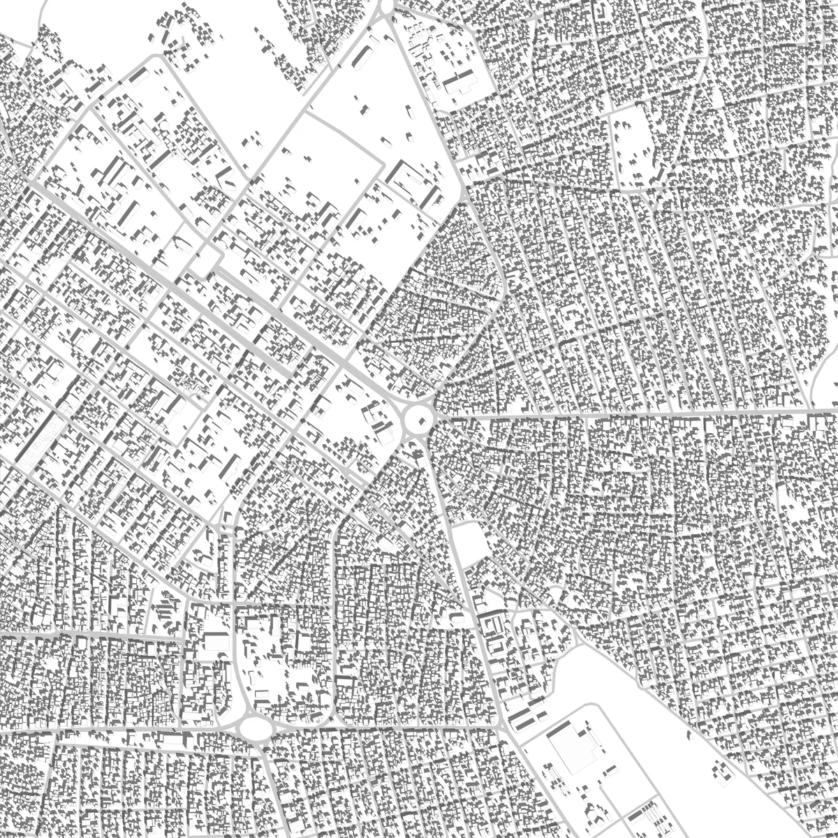 Saurimo site plan (2.5 km)