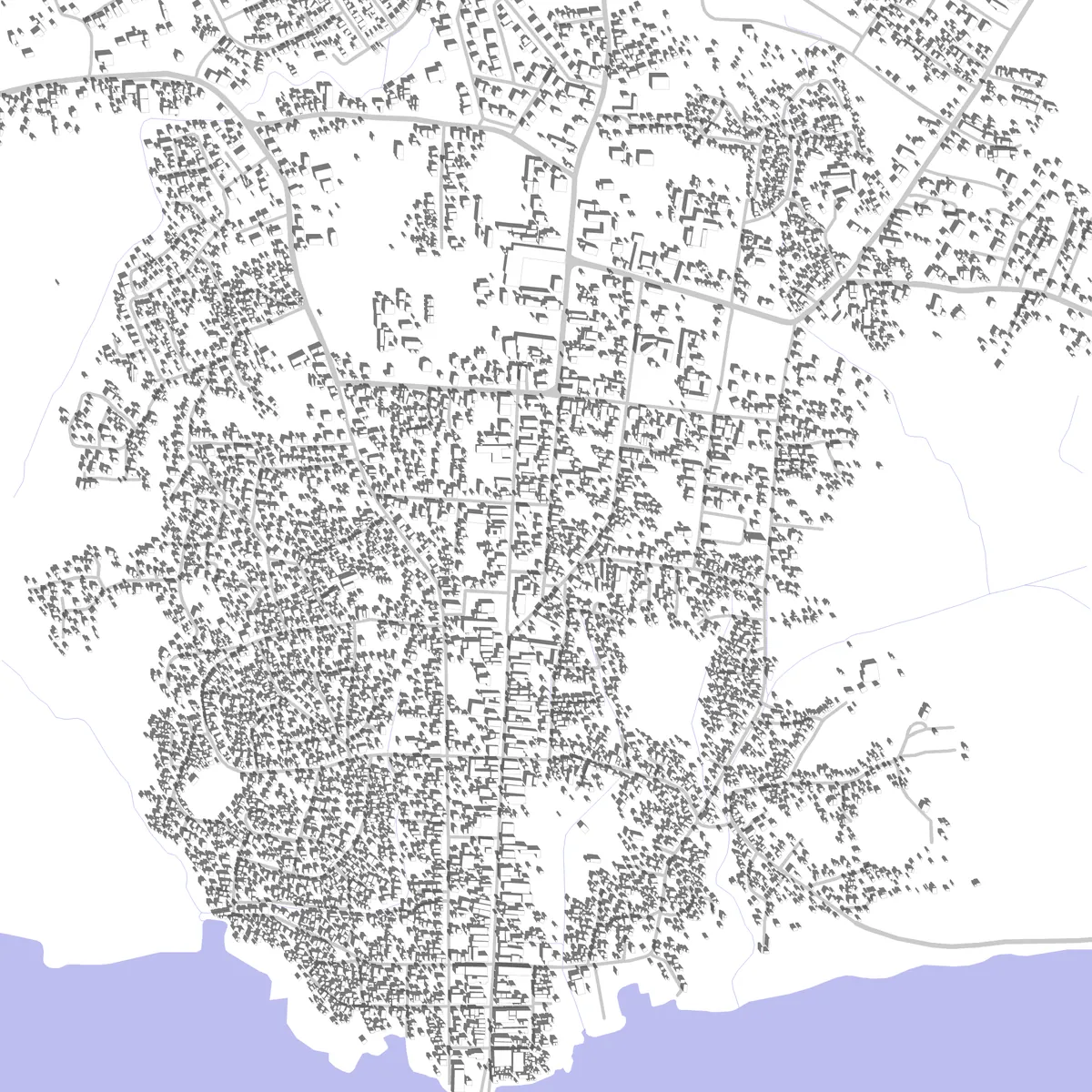 Savanna-la-Mar site plan (2.5 km)