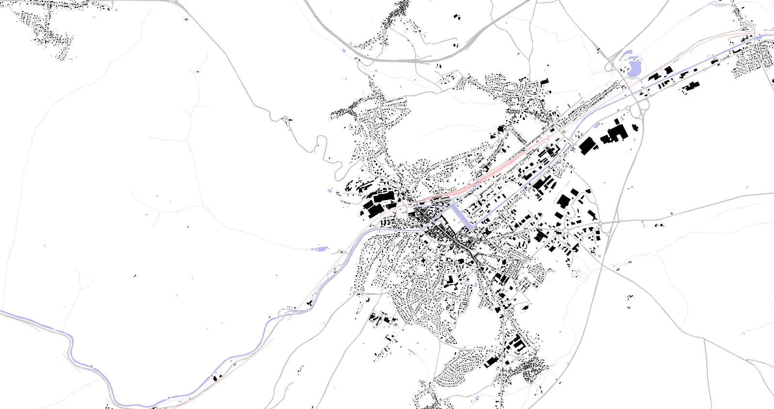 Saverne figure ground plan