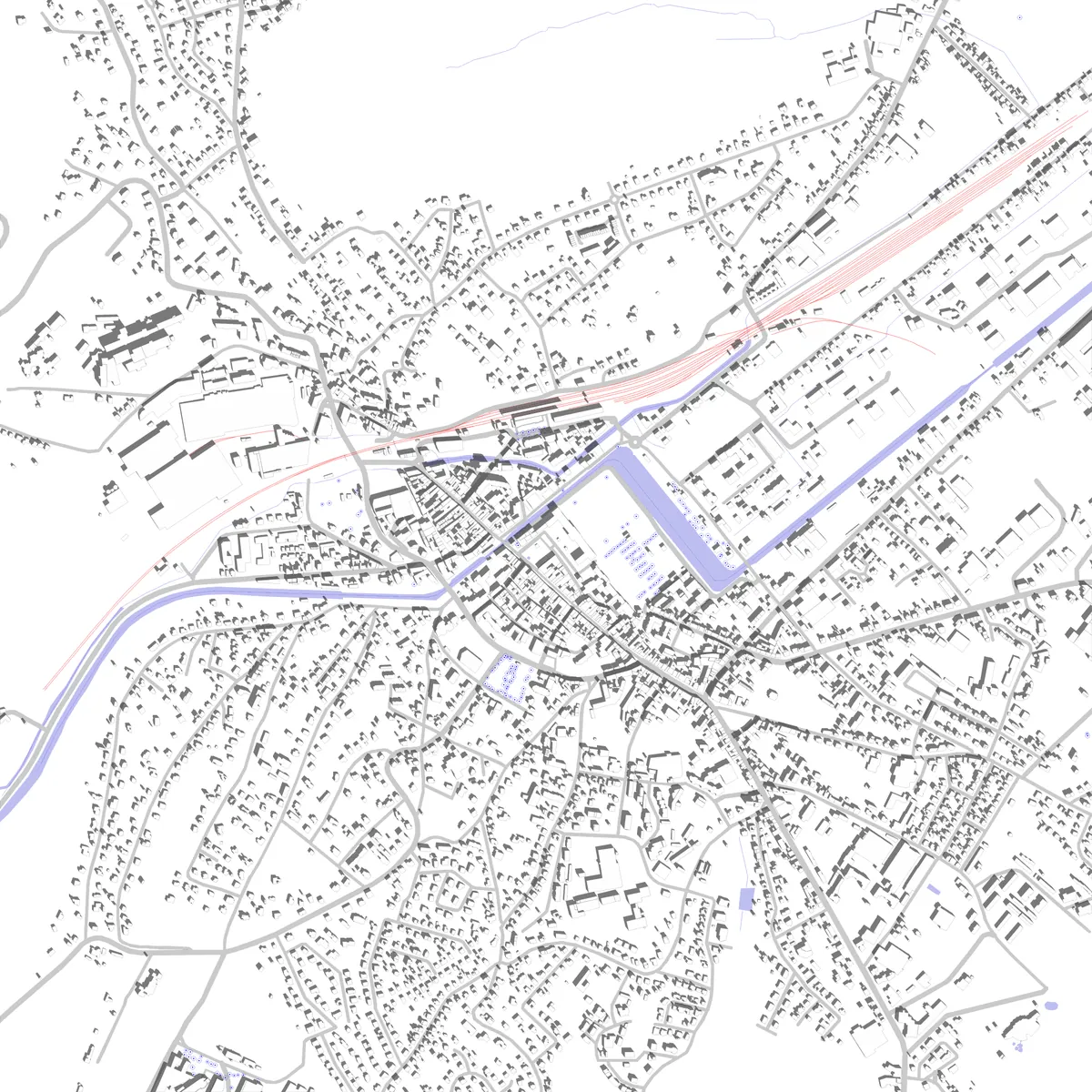 Saverne site plan (2.5 km)