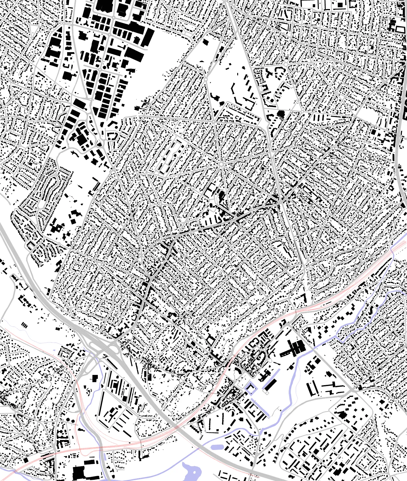 Savigny-sur-Orge plan de masse