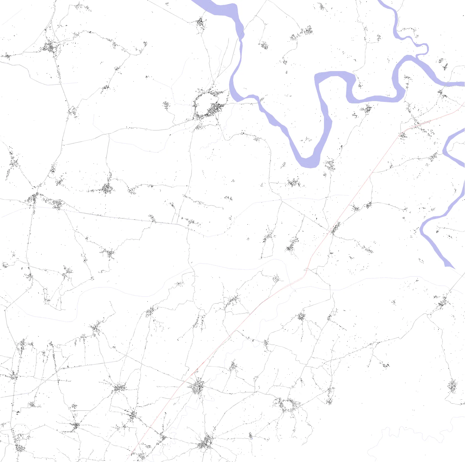 Sawai Madhopur figure ground plan