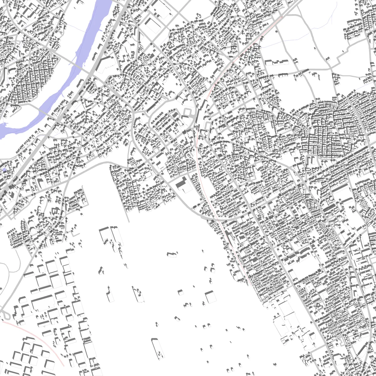 狭山市 敷地図 (2.5 km)