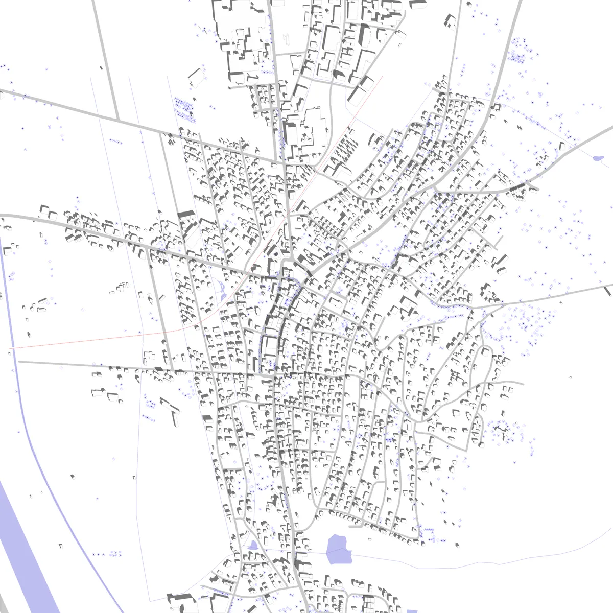 Schaan Lageplan (2,5 km)